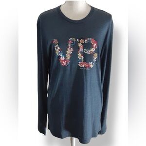 Vera Bradley NWT Floral Logo Top